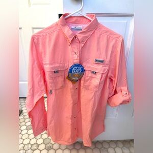 Columbia PFG Omnishade shirt size Medium